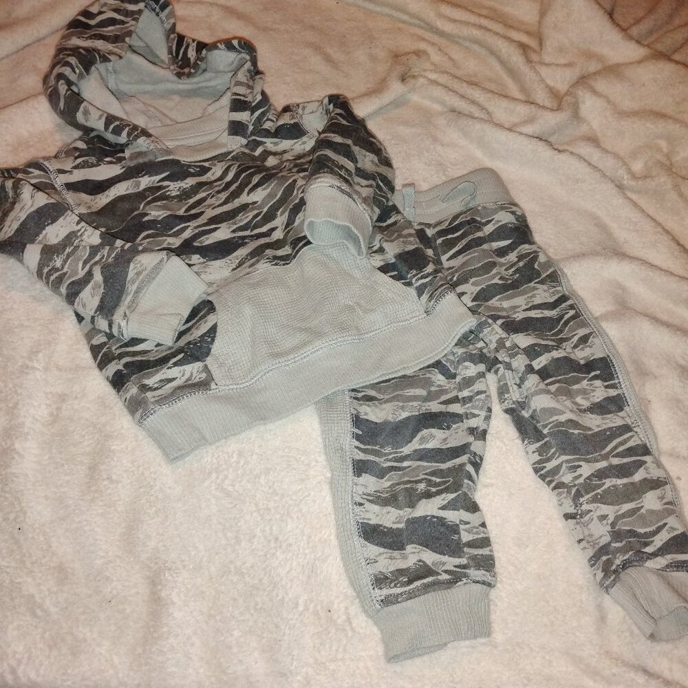 BOYS MATCHING JOGGING OUTFIT